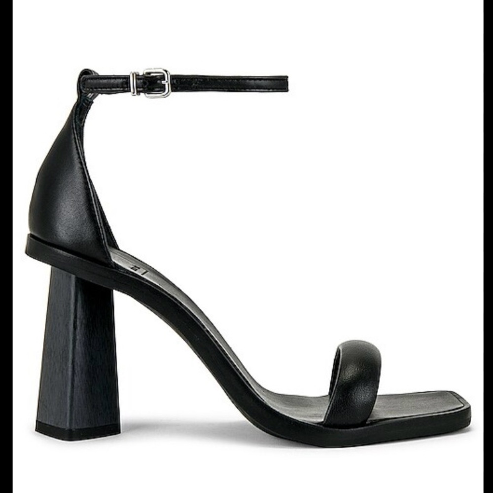 Dolce Vita Black Ankle Strap Fayla Heels